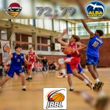 Gewinner der Herzen: Rendsburger liefern SG Alba Berlin Wiesel bei JBBL-Premiere einen epischen Kampf