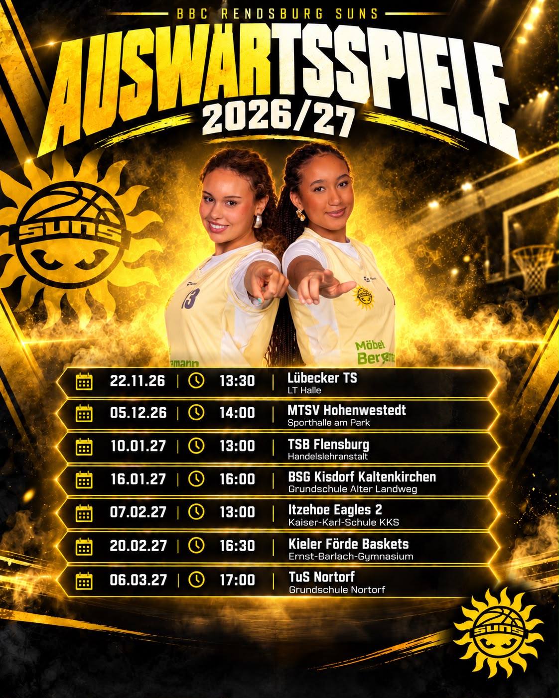 AuswärtsspieleSuns